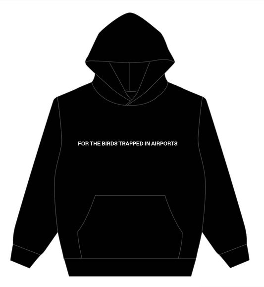 For the Birds Trapped in Airports Hoodie